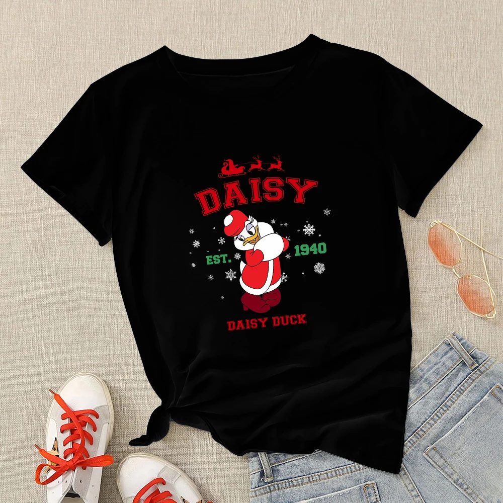 Disney Christmas Family Clothes Mother Kids Matching Shirt Fashion Cute Daisy Print Boy Girl T-shirts Black Xmas Tops Aesthetic
Disney Christmas Family Clothes Mother Kids Matching Shirt Fashion Cute Daisy Print Boy Girl T-shirts Black Xmas Tops Aesthetic