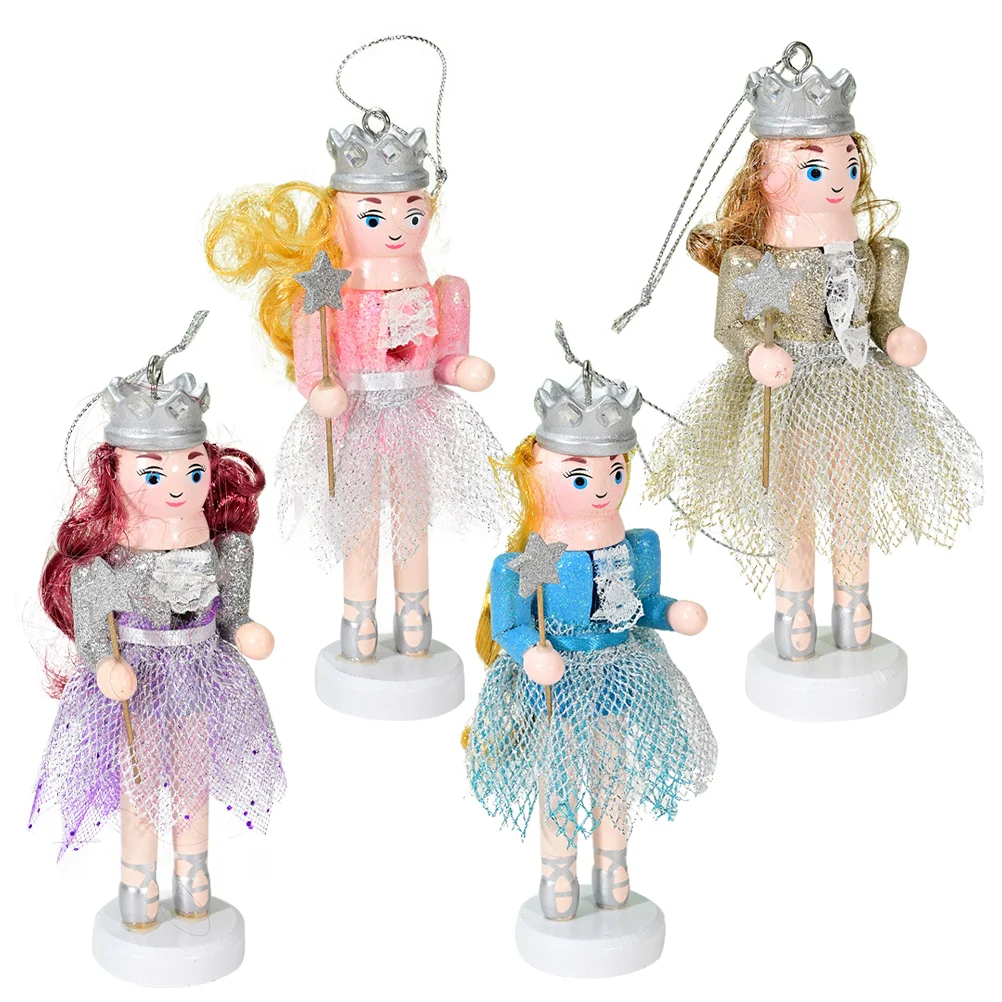 4 Pcs Nutcracker Ornament Christmas Hanging Nutcrackers Tree Decorations Festival Wood Fashion Pendant 
4 Pcs Nutcracker Ornament Christmas Hanging Nutcrackers Tree Decorations Festival Wood Fashion Pendant