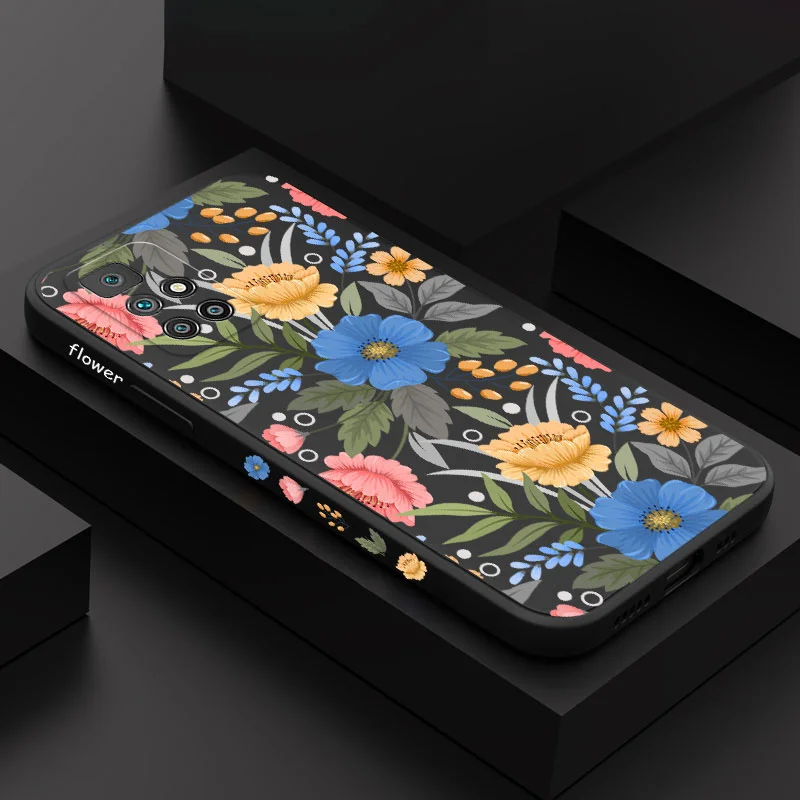 Lush Flowers Phone Case For Xiaomi Redmi 12 12C 10 10C 10A 9 9T 9A A1 Pro Plus 4G 5G Liquid Silicone Cover
Lush Flowers Phone Case For Xiaomi Redmi 12 12C 10 10C 10A 9 9T 9A A1 Pro Plus 4G 5G Liquid Silicone Cover