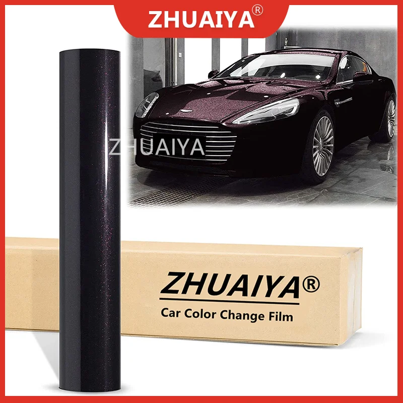 Car Color Change Film (152cmx18m) Rose Black Galaxy Dust Gloss Metallic Change Color Car Auto Motorcycle Vinyl Wrap Film
Car Color Change Film (152cmx18m) Rose Black Galaxy Dust Gloss Metallic Change Color Car Auto Motorcycle Vinyl Wrap Film