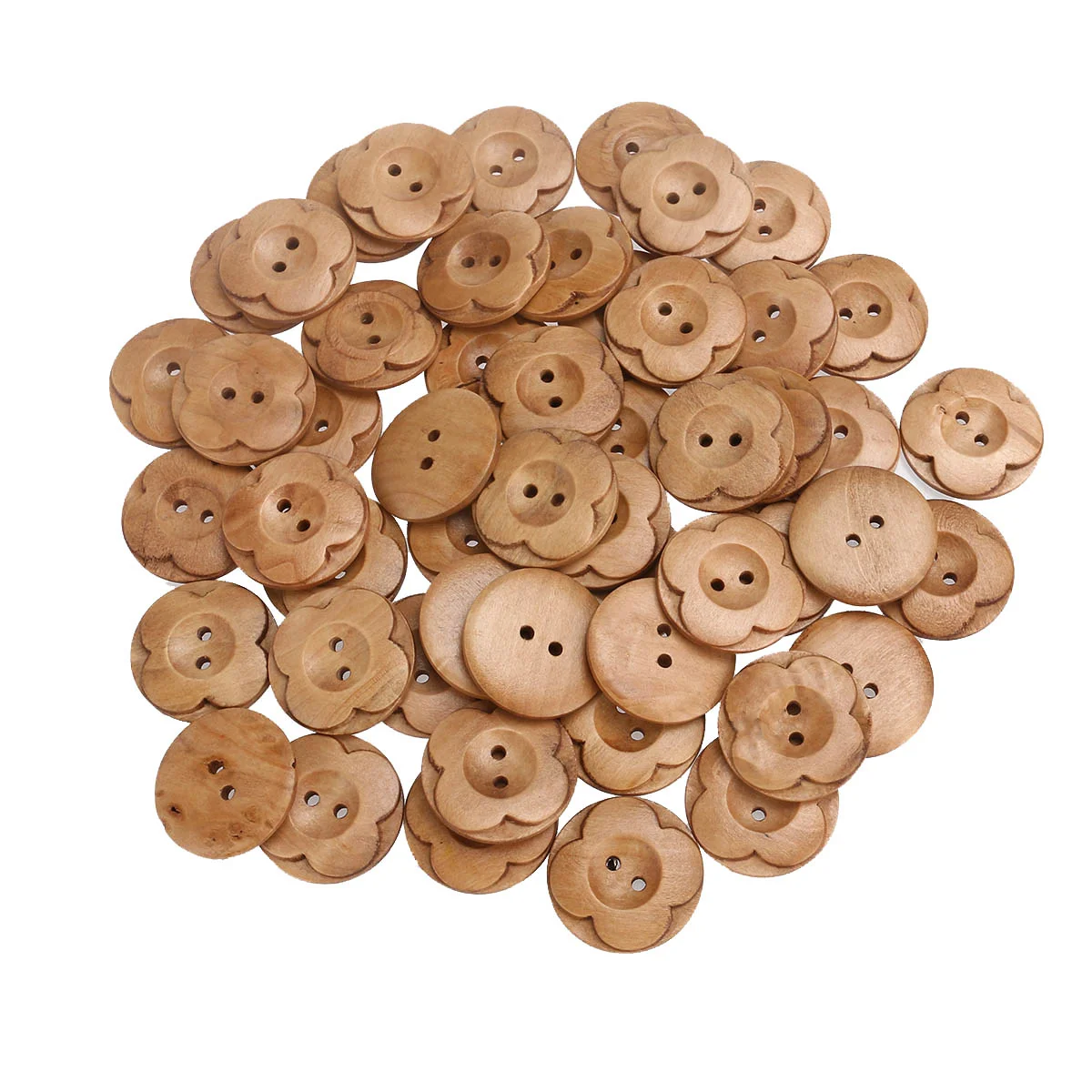 50 pcs Practical Buttons Delicate Knitting Buttons Flower Sewing Buttons Sewing Buttons for Women Children Kids
50 pcs Practical Buttons Delicate Knitting Buttons Flower Sewing Buttons Sewing Buttons for Women Children Kids