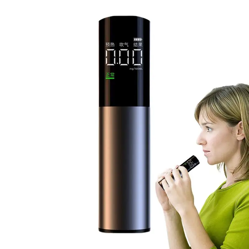 Alcohol Breathalyzer Tester Portable Alcohol Tester Breathalyzer Tester High-Precision Mini Breath Alcohol Tester With Audible
Alcohol Breathalyzer Tester Portable Alcohol Tester Breathalyzer Tester High-Precision Mini Breath Alcohol Tester With Audible
