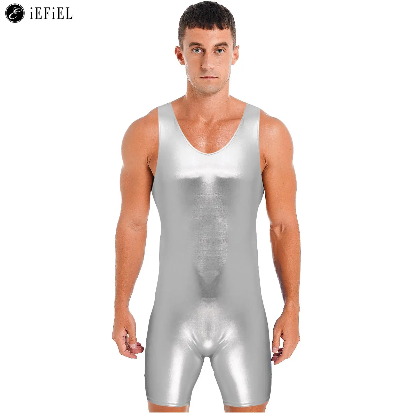 Мужская блестящая майка металлик для борьбы, трико, боди, цельнокроеное Спортивное нижнее белье, спортивные сторонники
Мужская блестящая майка металлик для борьбы, трико, боди, цельнокроеное Спортивное нижнее белье, спортивные сторонники