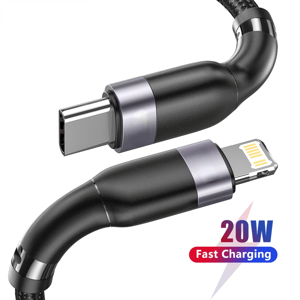 Original For iPad Macbook 20W PD USB Type C Cable For iPhone 13 12 11 Pro XS 8 6 Type C To Lighting Date Wire Fast Charging Cab
Original For iPad Macbook 20W PD USB Type C Cable For iPhone 13 12 11 Pro XS 8 6 Type C To Lighting Date Wire Fast Charging Cab