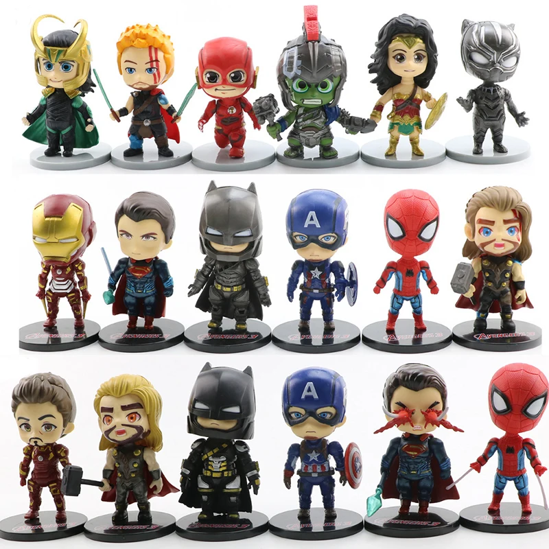 10CM Disney Marvel Anime Figure Model Set Dolls Avengers 3 Anime Superhero Captain America Iron Man Hulk Thanos Thor Kids Toys
10CM Disney Marvel Anime Figure Model Set Dolls Avengers 3 Anime Superhero Captain America Iron Man Hulk Thanos Thor Kids Toys