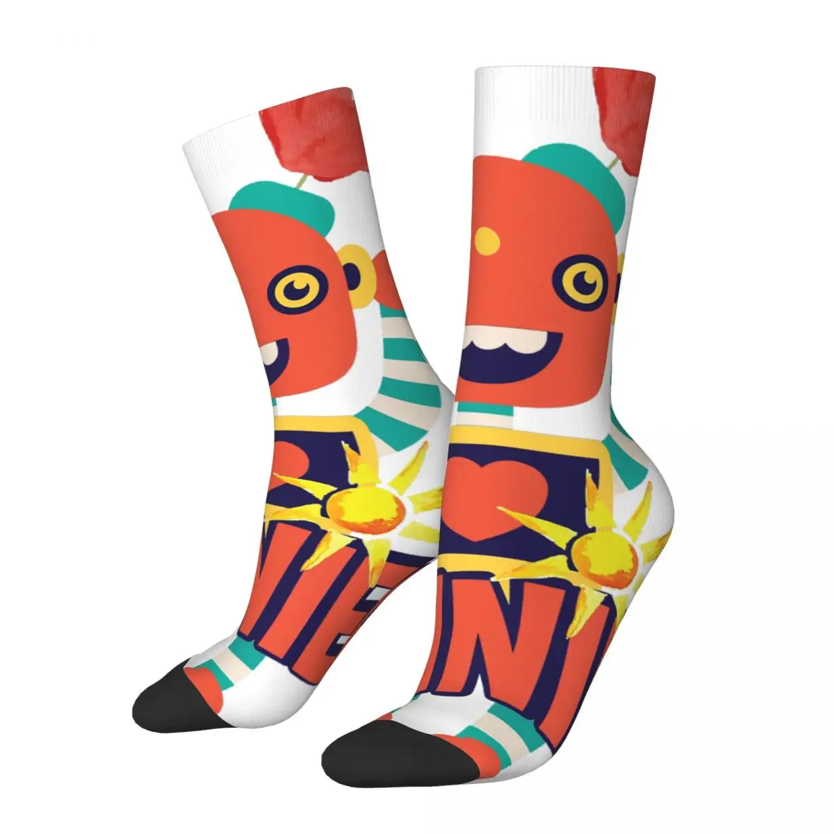 Hip Hop Vintage Robot Pary Annie Crazy Men's Socks Unisex Forbidden Planet Movie Walter Pidgeon Anne Francis Pattern Crew Sock
Hip Hop Vintage Robot Pary Annie Crazy Men's Socks Unisex Forbidden Planet Movie Walter Pidgeon Anne Francis Pattern Crew Sock