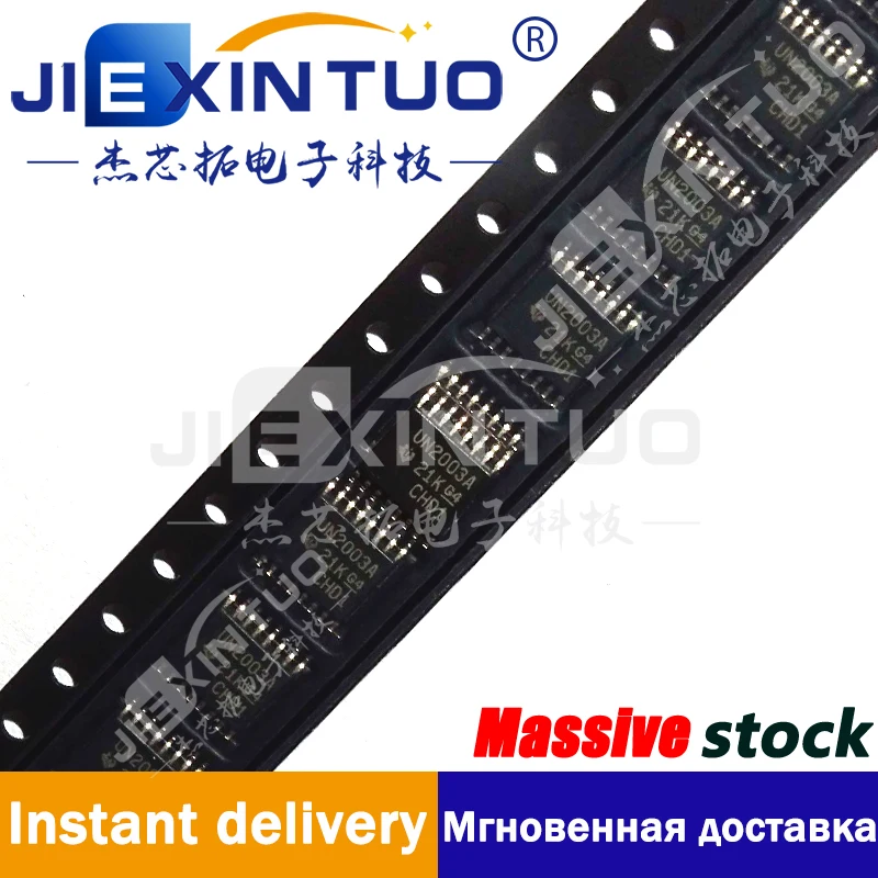 ULN2003APW TRAN 7NPN DARL 50V 0.5A 16TSSOP Power Switch/Driver 1:1 NPN 500mA 16-TSSOP
ULN2003APW TRAN 7NPN DARL 50V 0.5A 16TSSOP Power Switch/Driver 1:1 NPN 500mA 16-TSSOP