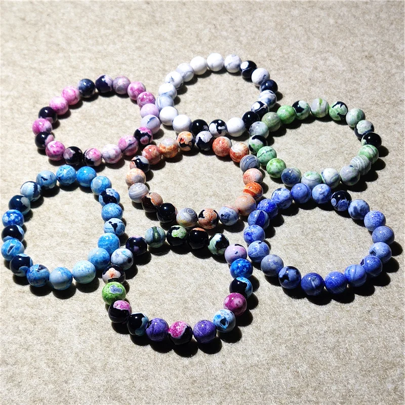 Planet Series Simple Men and Women Bracelet Natural Stone Flame Age Bracelet Fashion Style Jewelry Gift
Planet Series Simple Men and Women Bracelet Natural Stone Flame Age Bracelet Fashion Style Jewelry Gift