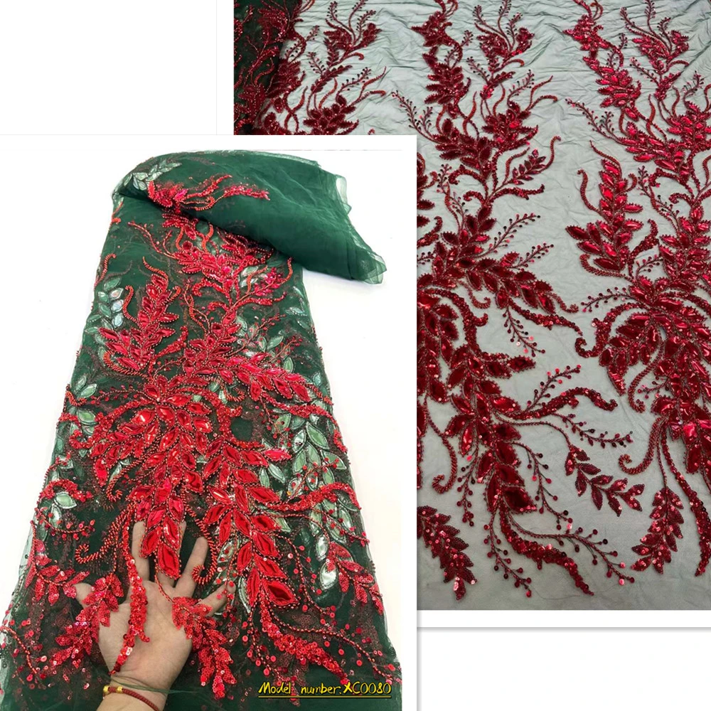 Зеленая Роскошная африканская кружевная ткань, 2022 Высококачественная Тюлевая кружевная вышивка с бусинами в нигерийском стиле для вечерни...
Зеленая Роскошная африканская кружевная ткань, 2022 Высококачественная Тюлевая кружевная вышивка с бусинами в нигерийском стиле для вечерни...