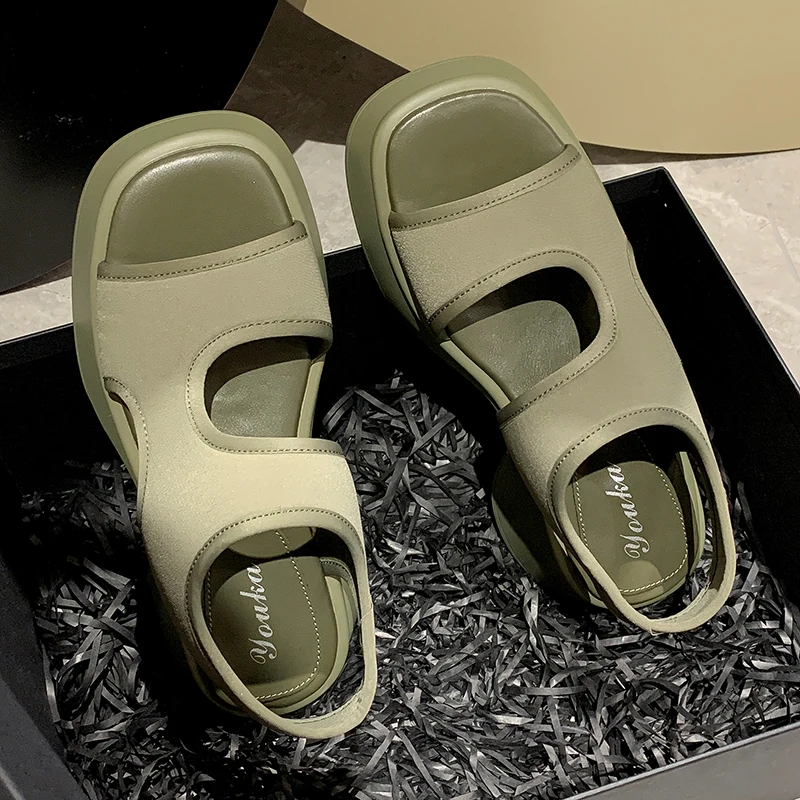New Design Women Sandals 2022 Summer Brand Style Slip-on Stretch Fabric Women's Beach Shoes Modern Ladies Platform Sandal
New Design Women Sandals 2022 Summer Brand Style Slip-on Stretch Fabric Women's Beach Shoes Modern Ladies Platform Sandal
