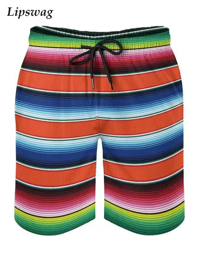 Vintage Striped Printed Men Shorts Holiday Beach New Fashion Drawstring Mid Waist Short Pant For Mens Summer Casual Loose Shorts
Vintage Striped Printed Men Shorts Holiday Beach New Fashion Drawstring Mid Waist Short Pant For Mens Summer Casual Loose Shorts