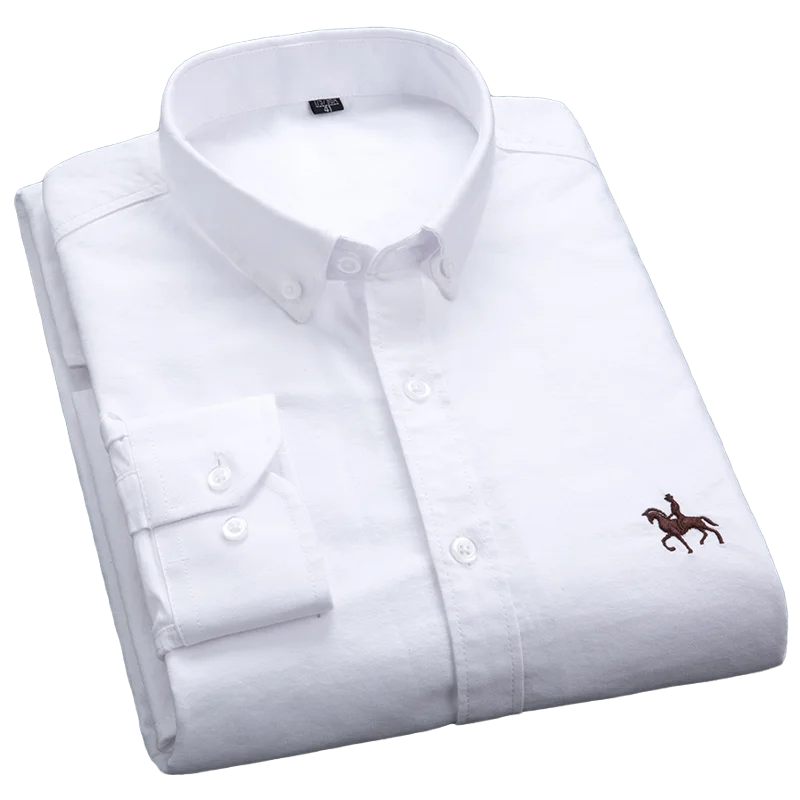 Cotton Oxford Shirt Men's Long Sleeve Brand Quallity Casual Social Dress Shirt Men Oversize Male Button Down Luxury Cotton Shirt
Cotton Oxford Shirt Men's Long Sleeve Brand Quallity Casual Social Dress Shirt Men Oversize Male Button Down Luxury Cotton Shirt