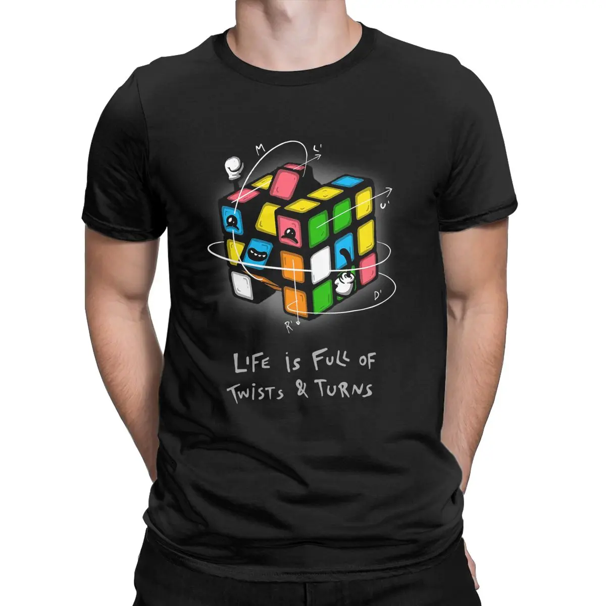 Twisty Life The Speed Cuber Life Active Funny T shirt for Rubik's Cube lover Short Sleeve T-Shirt 100% Cotton Printed Clothes
Twisty Life The Speed Cuber Life Active Funny T shirt for Rubik's Cube lover Short Sleeve T-Shirt 100% Cotton Printed Clothes