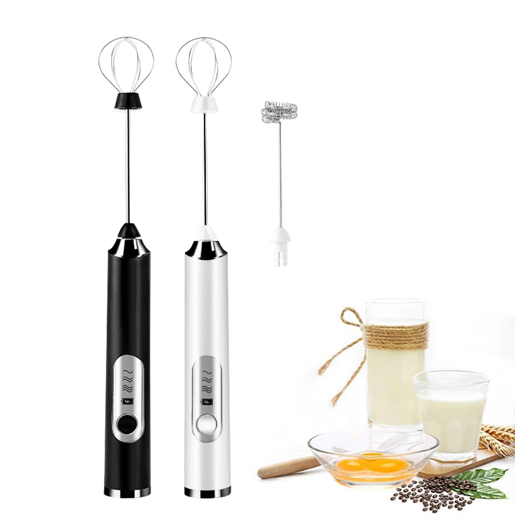 Milk Frother Foam Maker USB Electric Egg Beater 3 Portable Speeds Coffee Frothing Wand Egg Whisk Tool Handheld Foamer Egg Tool
Milk Frother Foam Maker USB Electric Egg Beater 3 Portable Speeds Coffee Frothing Wand Egg Whisk Tool Handheld Foamer Egg Tool