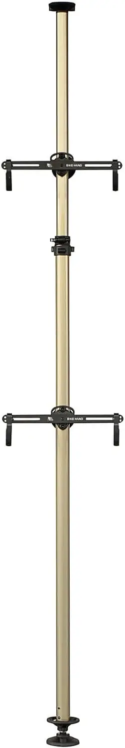 Floor to Ceiling Indoor 2 Bike Bicycle Vertical Dual Hanger Parking Storage Pole Stand for Garages or Apartments Gravity Hook f
Floor to Ceiling Indoor 2 Bike Bicycle Vertical Dual Hanger Parking Storage Pole Stand for Garages or Apartments Gravity Hook f