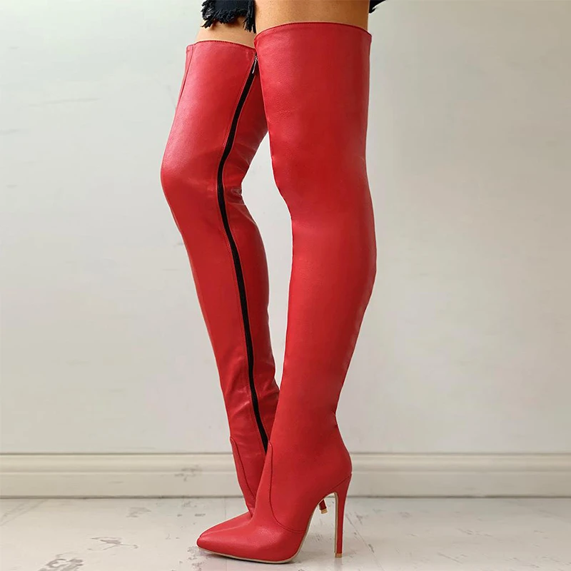 Red Sexy Knee High Boots Shoes For Women 2023 New High Heels Long Boots Female Big Size 43 Ladies Thigh High Boots
Red Sexy Knee High Boots Shoes For Women 2023 New High Heels Long Boots Female Big Size 43 Ladies Thigh High Boots
