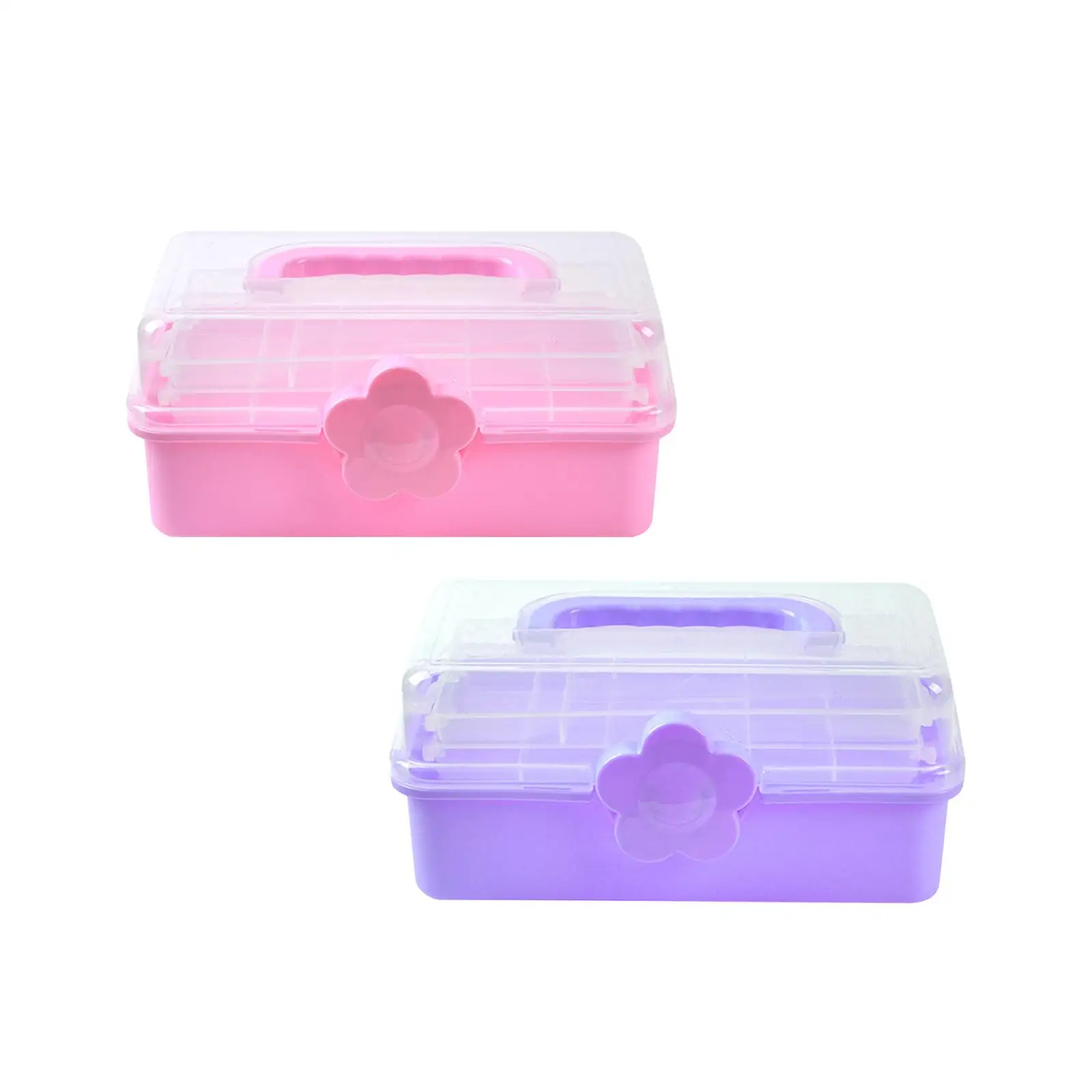 3 Layer Handled Storage Box Folding Tool Box Sewing Supplies Organizer for Art Craft Office Organizing Tool Bead Cosmetic
3 Layer Handled Storage Box Folding Tool Box Sewing Supplies Organizer for Art Craft Office Organizing Tool Bead Cosmetic