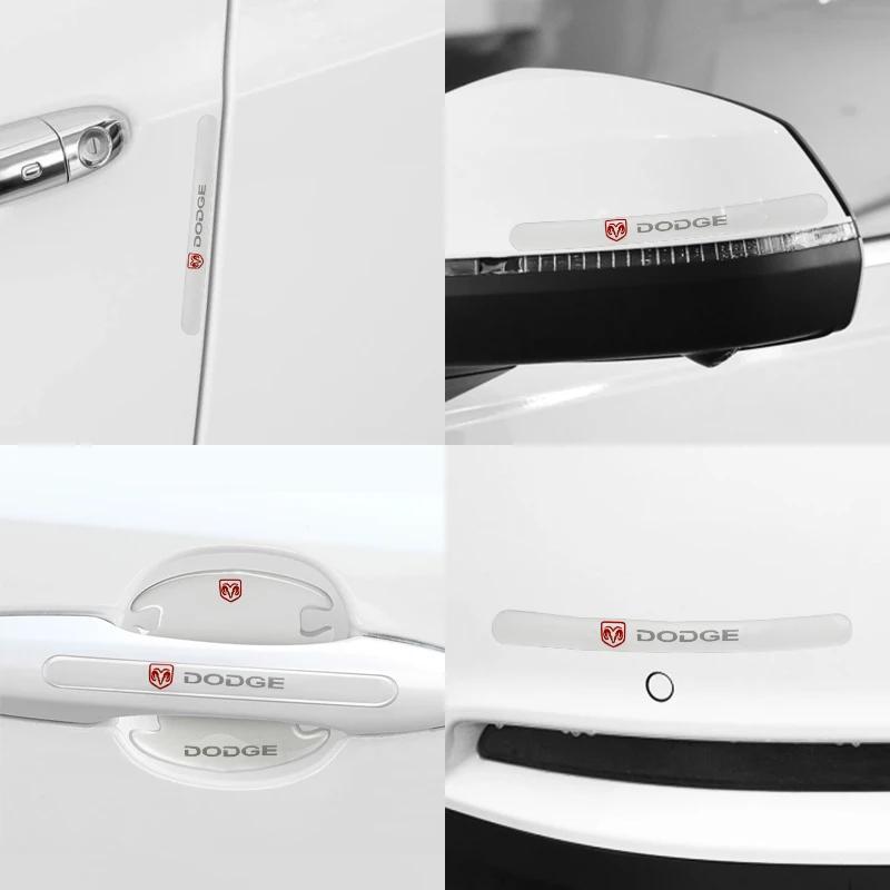 4pcs Car Door Handle Bowl Scratch Stickers Anti-collision Protection Strip For Dodge Charger Journey Challenger Ram 1500 Caliber
4pcs Car Door Handle Bowl Scratch Stickers Anti-collision Protection Strip For Dodge Charger Journey Challenger Ram 1500 Caliber