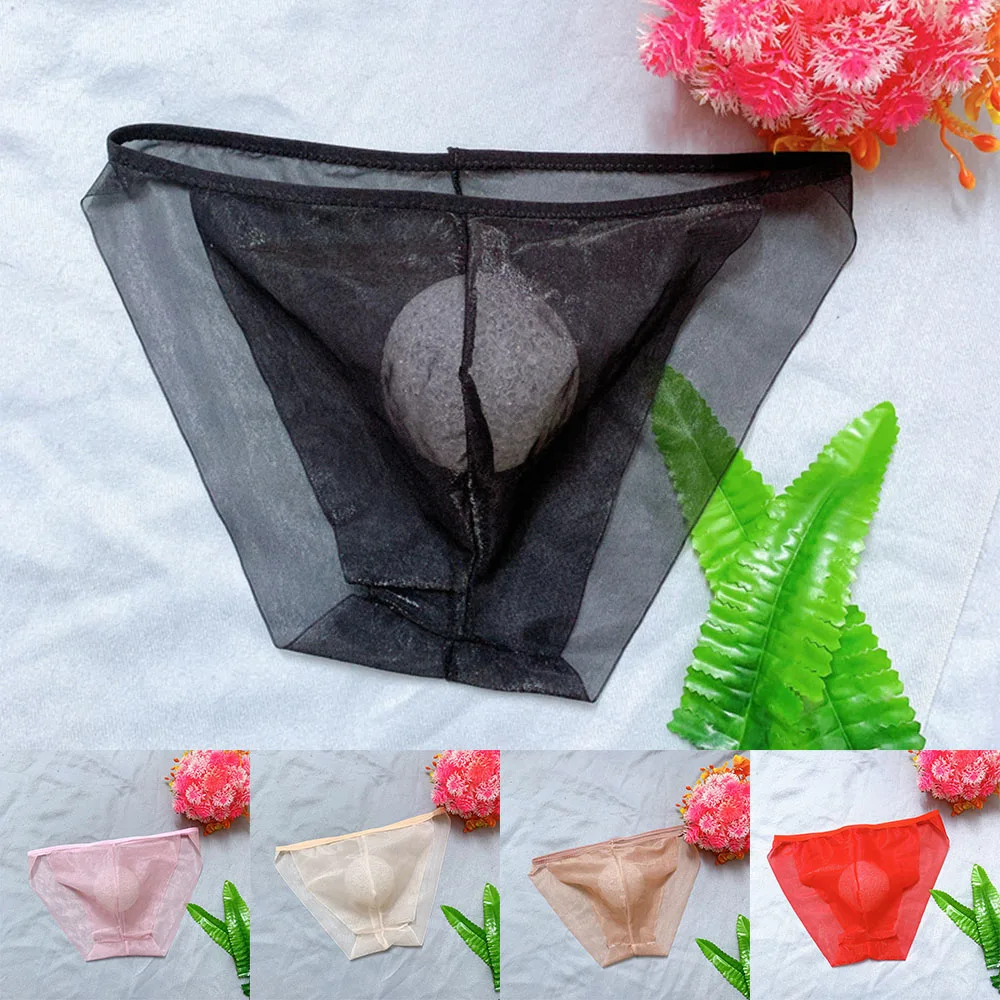 Men Sexy See-through Lingerie Seamless Panties Briefs Sheer Mesh Pouch Underwear Transparent Man Underwear
Men Sexy See-through Lingerie Seamless Panties Briefs Sheer Mesh Pouch Underwear Transparent Man Underwear