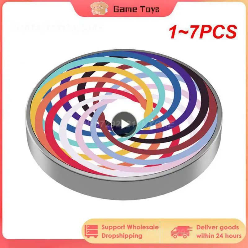 1~7PCS New Round Galaxy Star Fingertip Gyro Alloy Gyro Spinner Decompression Toy Fidgets Spinner Hobbies For Adults Children
1~7PCS New Round Galaxy Star Fingertip Gyro Alloy Gyro Spinner Decompression Toy Fidgets Spinner Hobbies For Adults Children