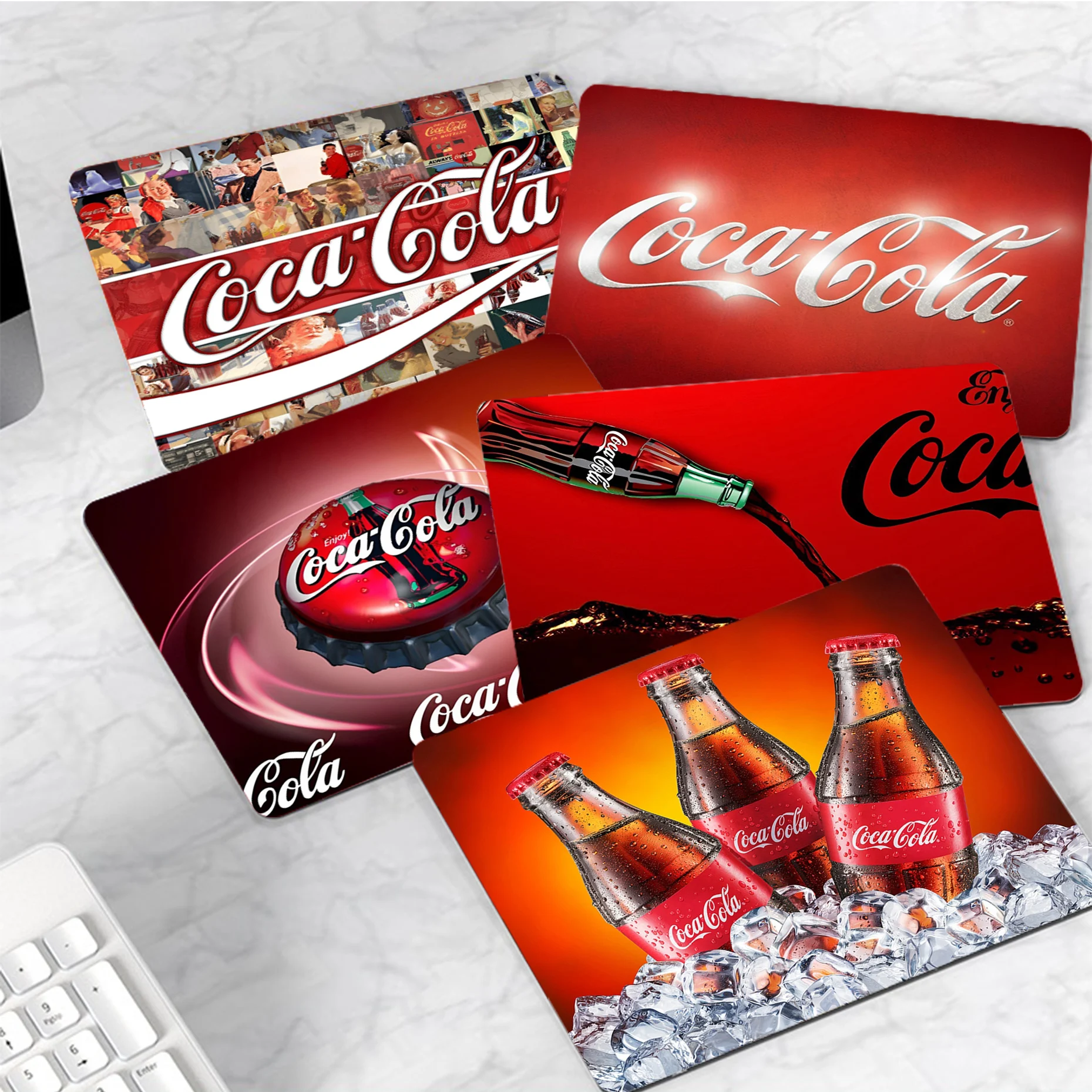 COCA-COLAS Cool Mousepad Small Office Computer Desk Mat Table Keyboard Big Mouse Pad Laptop Cushion Non-slip Deskpad Home Decor
COCA-COLAS Cool Mousepad Small Office Computer Desk Mat Table Keyboard Big Mouse Pad Laptop Cushion Non-slip Deskpad Home Decor