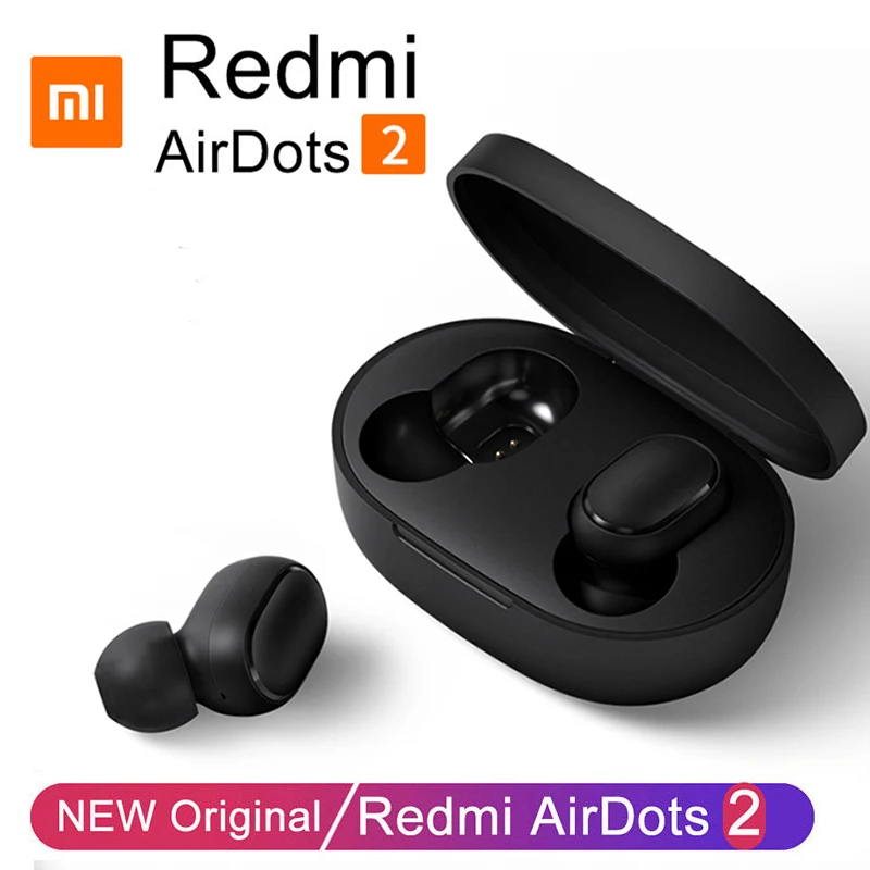 Original Xiaomi Redmi Airdots 2 Wireless Earphones In-Ear Stereo Fone Bluetooth Headphones with Mic Redmi Airdots 2 Headset
Original Xiaomi Redmi Airdots 2 Wireless Earphones In-Ear Stereo Fone Bluetooth Headphones with Mic Redmi Airdots 2 Headset