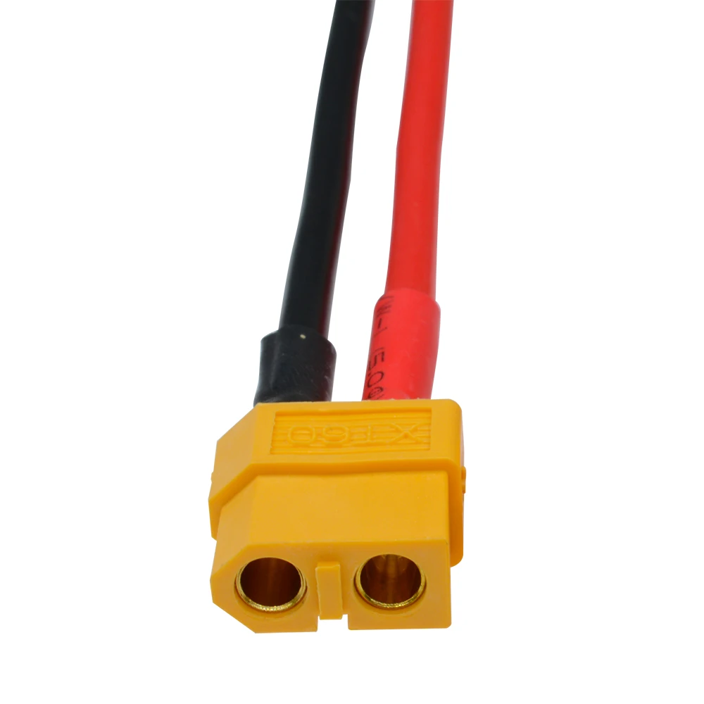 XT60 разъемы Aideepen 14AWG силиконовый провод 10см желтый/черный
XT60 разъемы Aideepen 14AWG силиконовый провод 10см желтый/черный