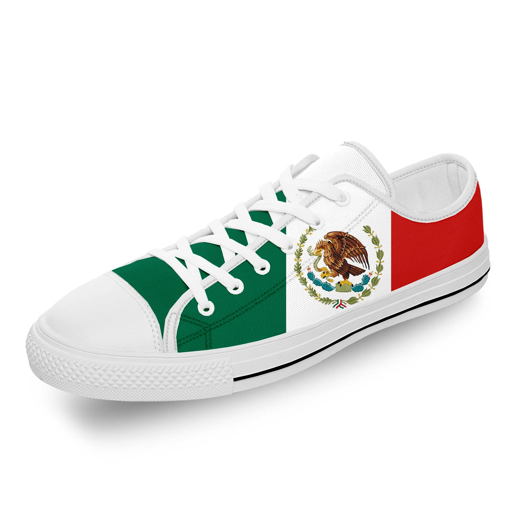 Mexico Mexican Flag Patriotic Cool White Cloth Fashion 3D Print Low Top Canvas Shoes Men Women Lightweight Breathable Sneakers
Mexico Mexican Flag Patriotic Cool White Cloth Fashion 3D Print Low Top Canvas Shoes Men Women Lightweight Breathable Sneakers