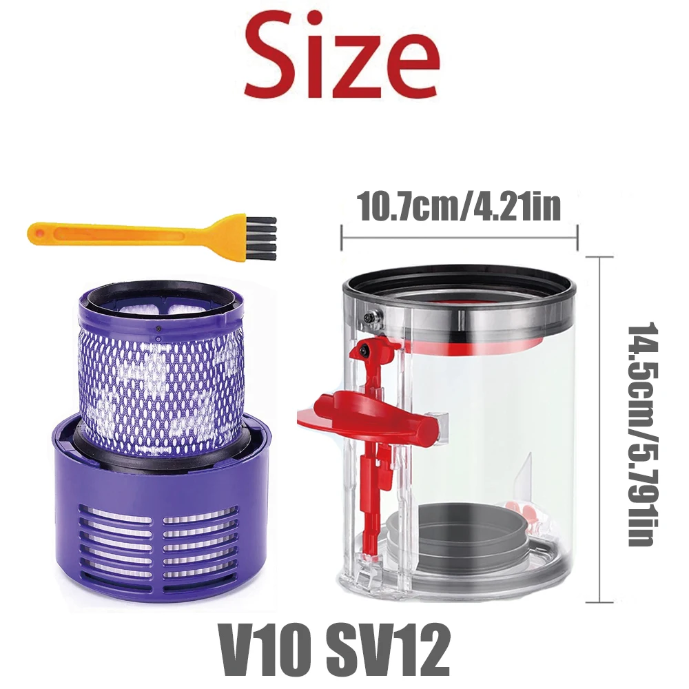 Фильтры для пылесосов Dyson V10 V11 V15
Фильтры для пылесосов Dyson V10 V11 V15