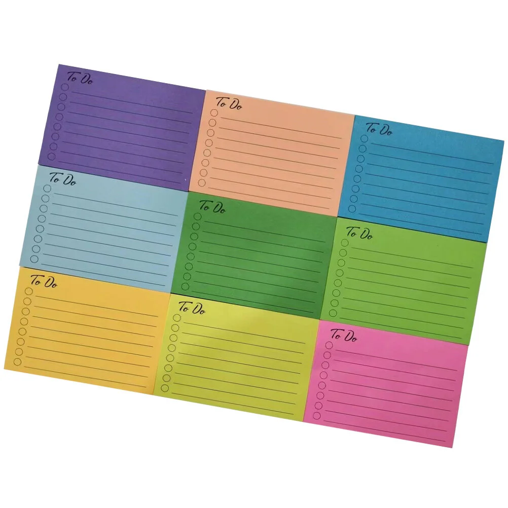 9 Books Waterproof Sticker Household Note Stickers Notebook Office Fluorescent Paper Portable Memo Tearable Student
9 Books Waterproof Sticker Household Note Stickers Notebook Office Fluorescent Paper Portable Memo Tearable Student