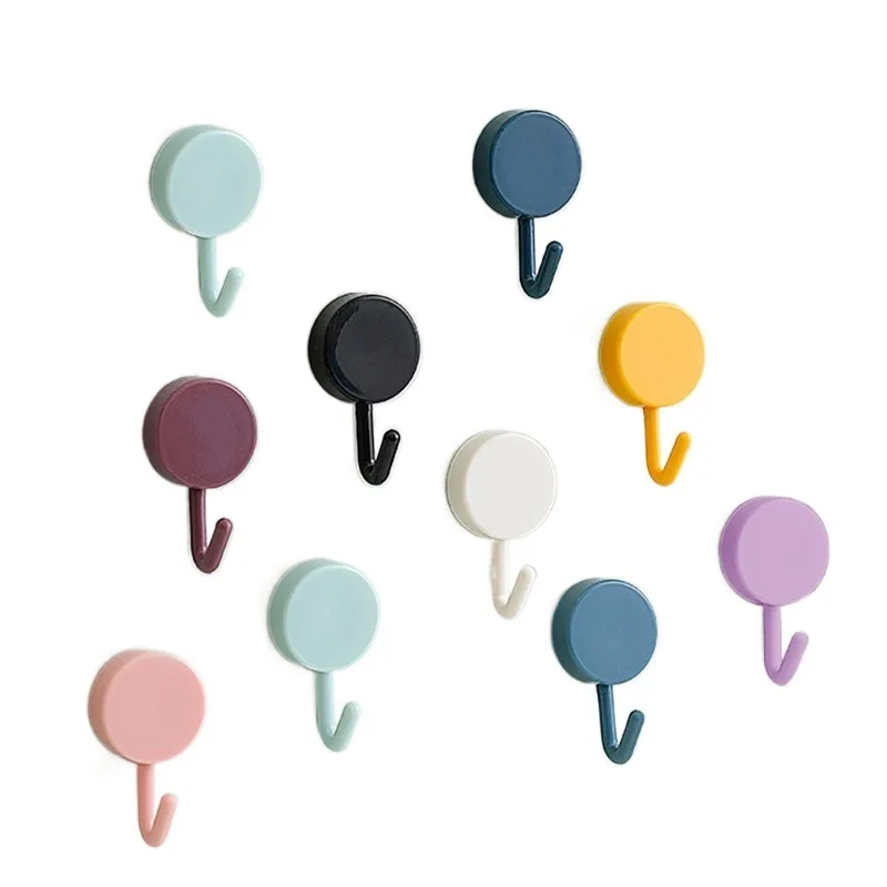 10PCS Self Adhesive Wall Hook Macaron Color No Trace Strong Load-bearing Hook Kitchen Towel Hanger Hooks Home Storage
10PCS Self Adhesive Wall Hook Macaron Color No Trace Strong Load-bearing Hook Kitchen Towel Hanger Hooks Home Storage