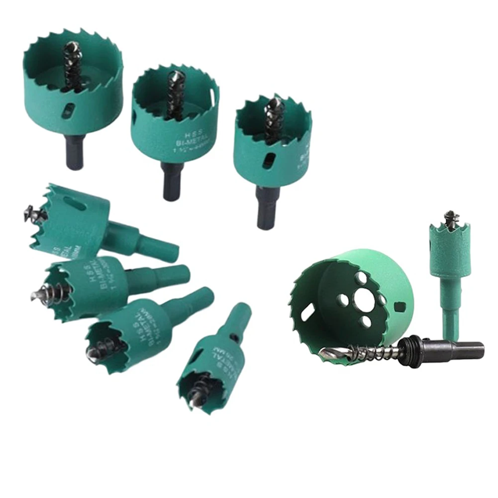 16-50mm Bimetal Wood Hole Saw Drill Bit HSS Steel New M42 Core Hole Saw Suitable For Downlight Plasterboard Woodworking Tool
16-50mm Bimetal Wood Hole Saw Drill Bit HSS Steel New M42 Core Hole Saw Suitable For Downlight Plasterboard Woodworking Tool