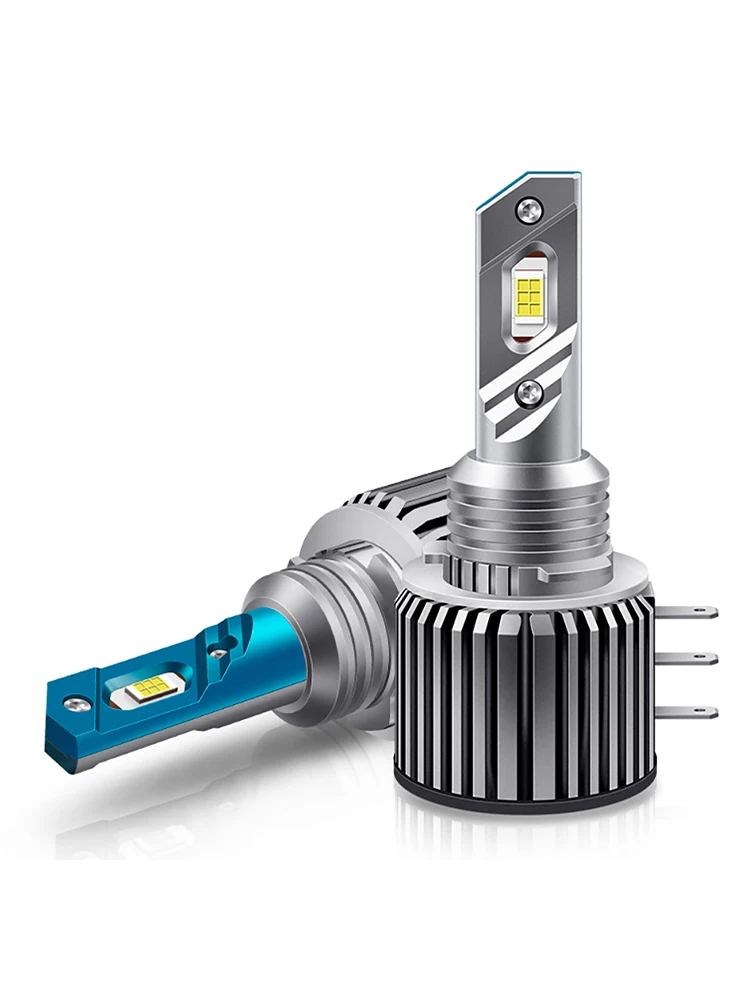 2PCS Car LED Bulb H15 Headlight Bulb 80W High 20000LM 6000K White Fast Heat Dissipation Waterproof for BMW Mercedes Benz Golf
2PCS Car LED Bulb H15 Headlight Bulb 80W High 20000LM 6000K White Fast Heat Dissipation Waterproof for BMW Mercedes Benz Golf