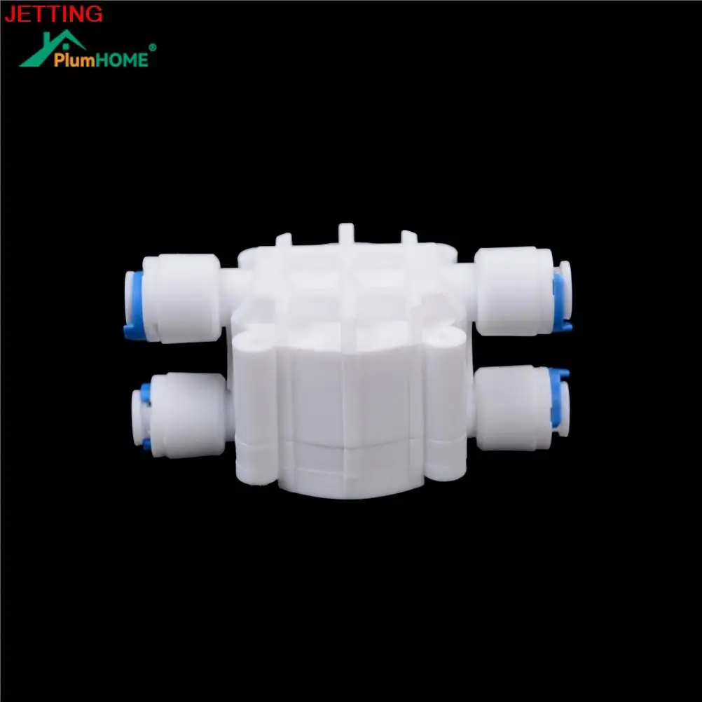 1PCS White 4 Way 1/4 Port Auto Shut Off Valve For RO Reverse Osmosis Water Filter System Accessories 
1PCS White 4 Way 1/4 Port Auto Shut Off Valve For RO Reverse Osmosis Water Filter System Accessories