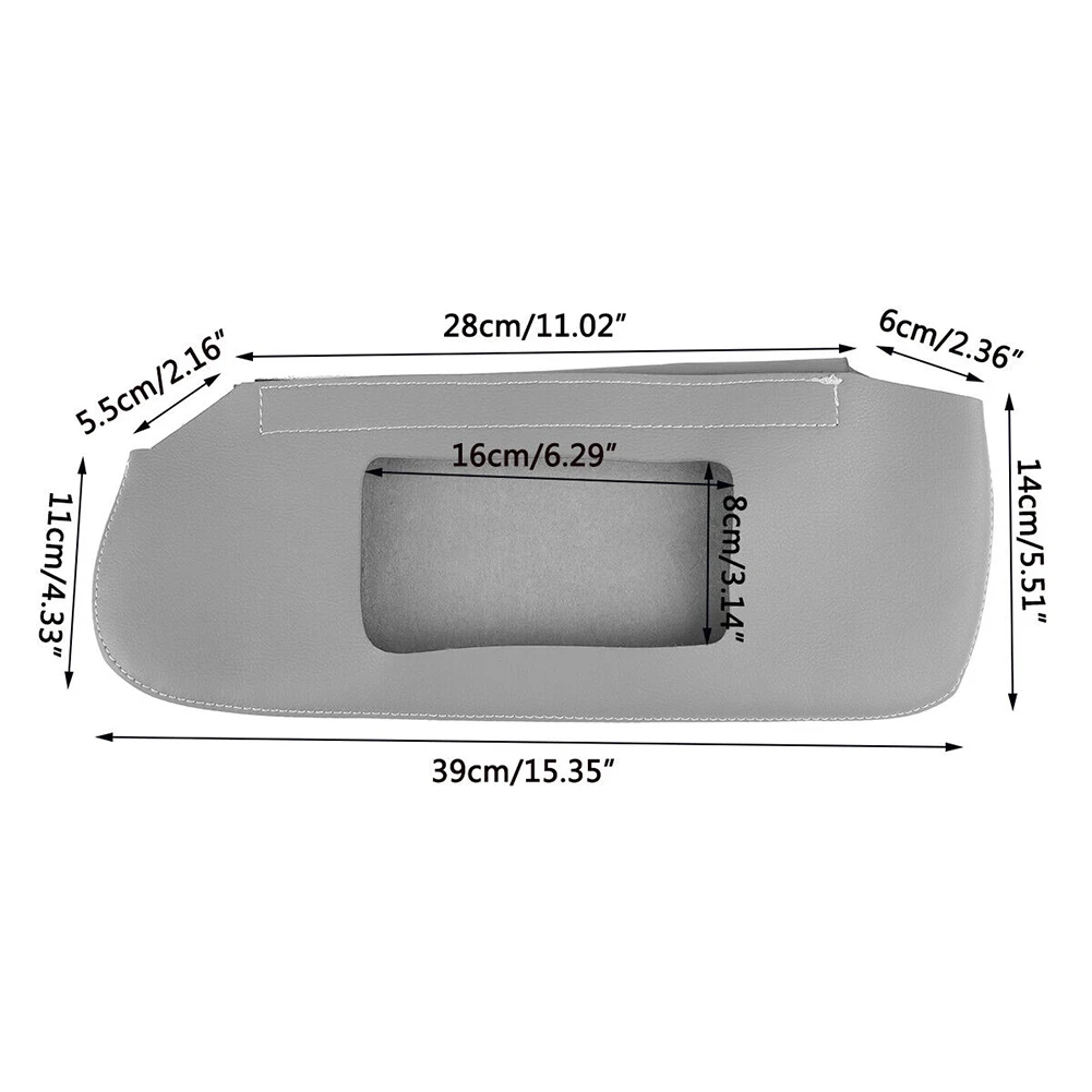 2pcs Grey Sun Visor Replacement Cover For Chevrolet For Camaro For Firebird 93-02 Left+Right Sun Visor Covers Interior Parts
2pcs Grey Sun Visor Replacement Cover For Chevrolet For Camaro For Firebird 93-02 Left+Right Sun Visor Covers Interior Parts