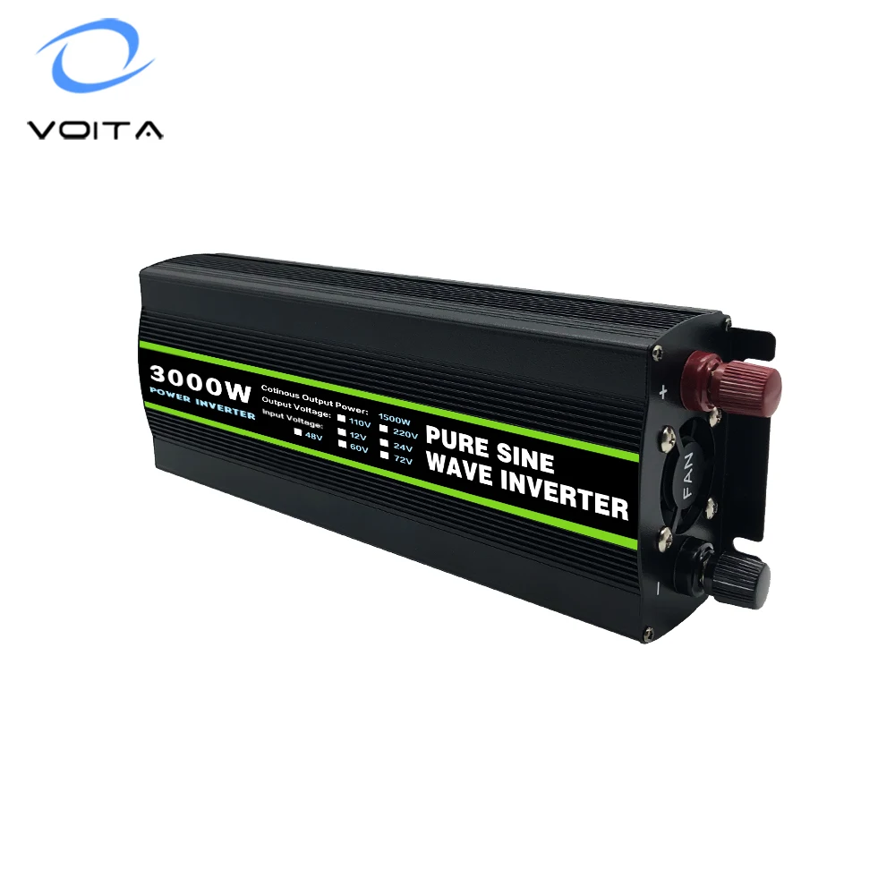 48V 60V to AC220V Pure Sine Wave 3000W Peak Power Car Solar Inverter Rated 1500W for Home Use RV
48V 60V to AC220V Pure Sine Wave 3000W Peak Power Car Solar Inverter Rated 1500W for Home Use RV