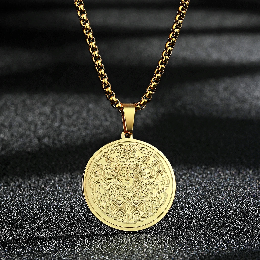 QIAMNI Freyja богиня с любовью секс красота фертильность амулет кулон ожерелье из
