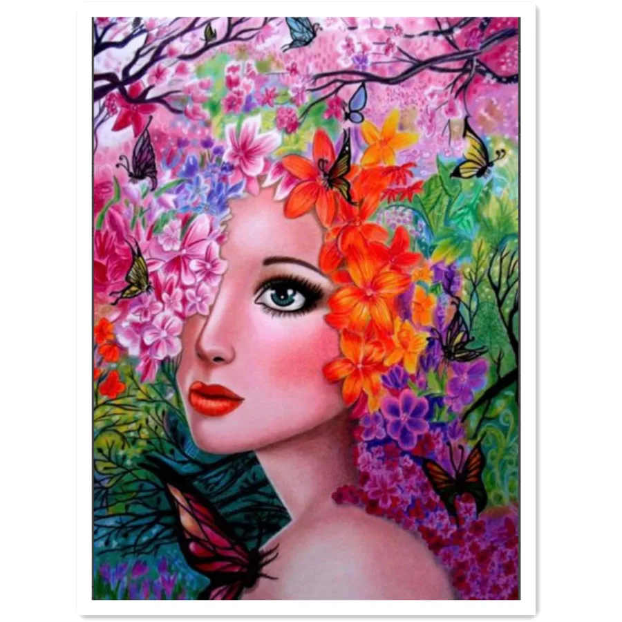 5D Diy AB Diamond Painting butterfly fairy Diamont Embroidery Full Square/Round Mosaic Pictures Home Decoration
5D Diy AB Diamond Painting butterfly fairy Diamont Embroidery Full Square/Round Mosaic Pictures Home Decoration