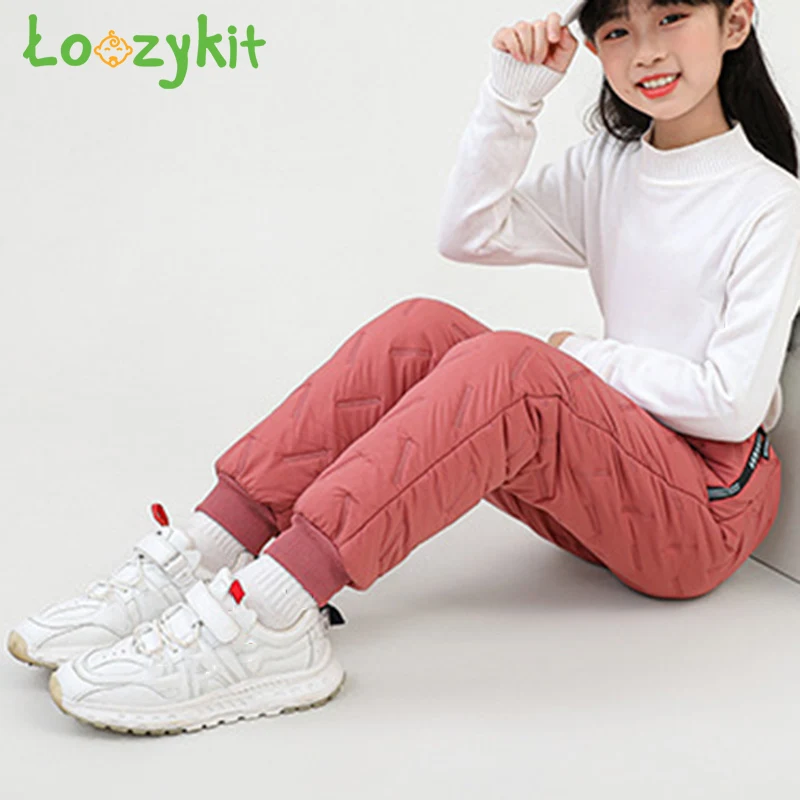 Winter Lambswool Warm Thicken Sweatpants Children Fashion Casual Windproof Pants Boy Girl Warm Cotton Plus Fleece Trousers
Winter Lambswool Warm Thicken Sweatpants Children Fashion Casual Windproof Pants Boy Girl Warm Cotton Plus Fleece Trousers