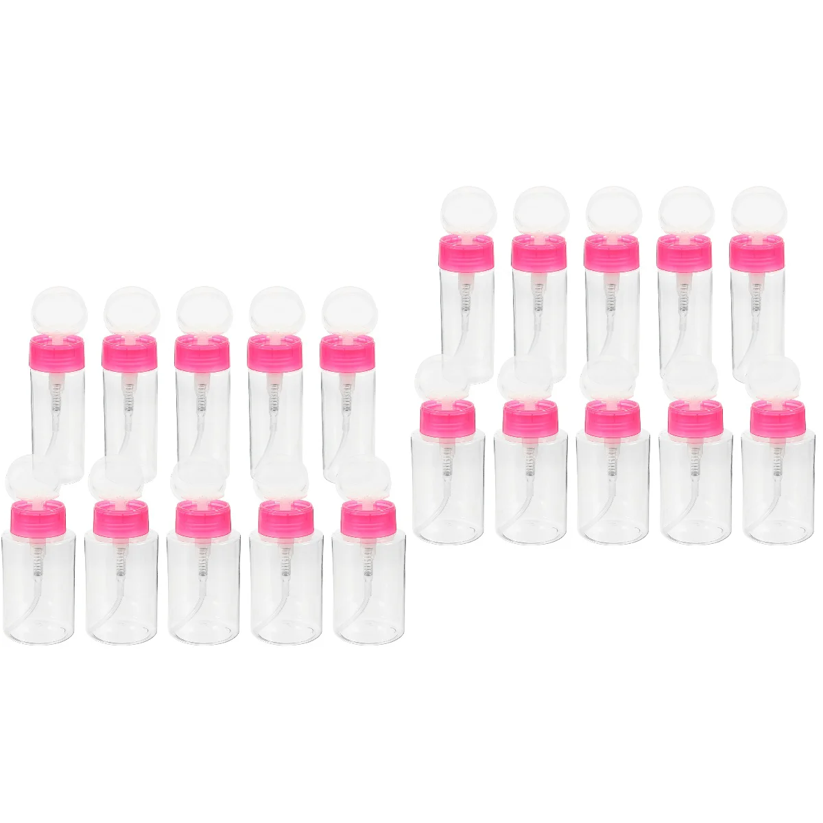 20 Pcs Liquid Makeup Manicure Tools Empty Pump Bottles Type 5.5x5.5x11cm Refillable The Pet Plastic Travel
20 Pcs Liquid Makeup Manicure Tools Empty Pump Bottles Type 5.5x5.5x11cm Refillable The Pet Plastic Travel