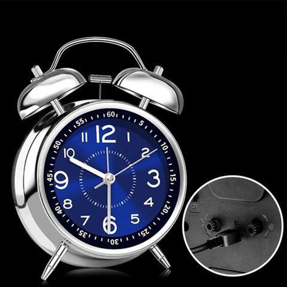 Bells Alarm Clock Classic Style For Home Decoration For Students Glowing In Light High Quality Wake Up Artifact
Bells Alarm Clock Classic Style For Home Decoration For Students Glowing In Light High Quality Wake Up Artifact