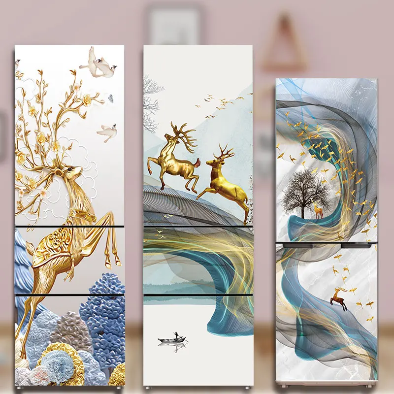 refrigerator sticker full sticker double four door Nordic removable decoration renovation self-adhesive creative door sticker
refrigerator sticker full sticker double four door Nordic removable decoration renovation self-adhesive creative door sticker