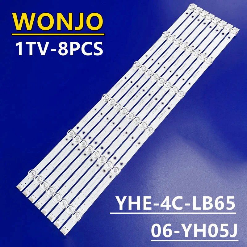 LED BacklightL strip for TCL 65P8 65T680 YHE-4C-LB6506-YH05J TCL -65P8-3030-8x6EA
LED BacklightL strip for TCL 65P8 65T680 YHE-4C-LB6506-YH05J TCL -65P8-3030-8x6EA