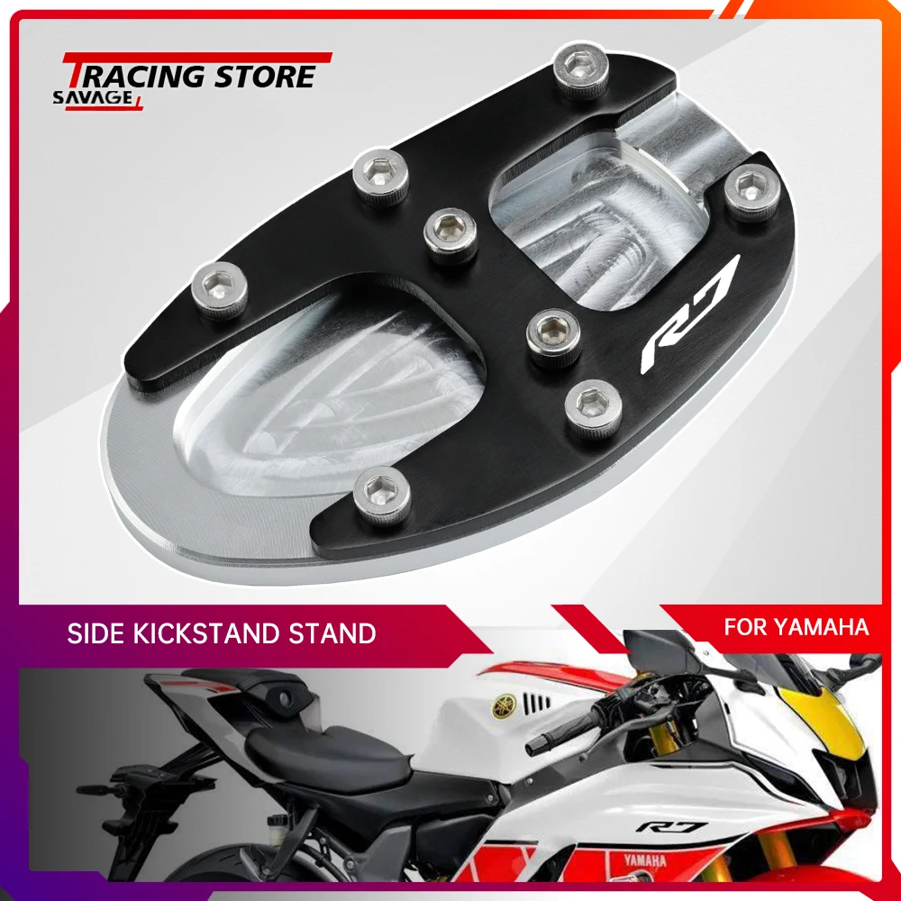 YZFR7 Side Kickstand Stand Plate For YAMAHA YZF R7 YZF-R7 2021 2022 Motorcycle Accessories Extension Foot Peg Pad Support CNC
YZFR7 Side Kickstand Stand Plate For YAMAHA YZF R7 YZF-R7 2021 2022 Motorcycle Accessories Extension Foot Peg Pad Support CNC