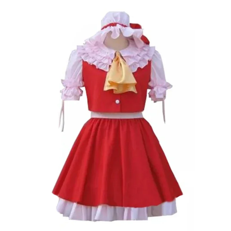 

Anime Touhou Project flandre scarlet Cosplay Costume custom any size Halloween