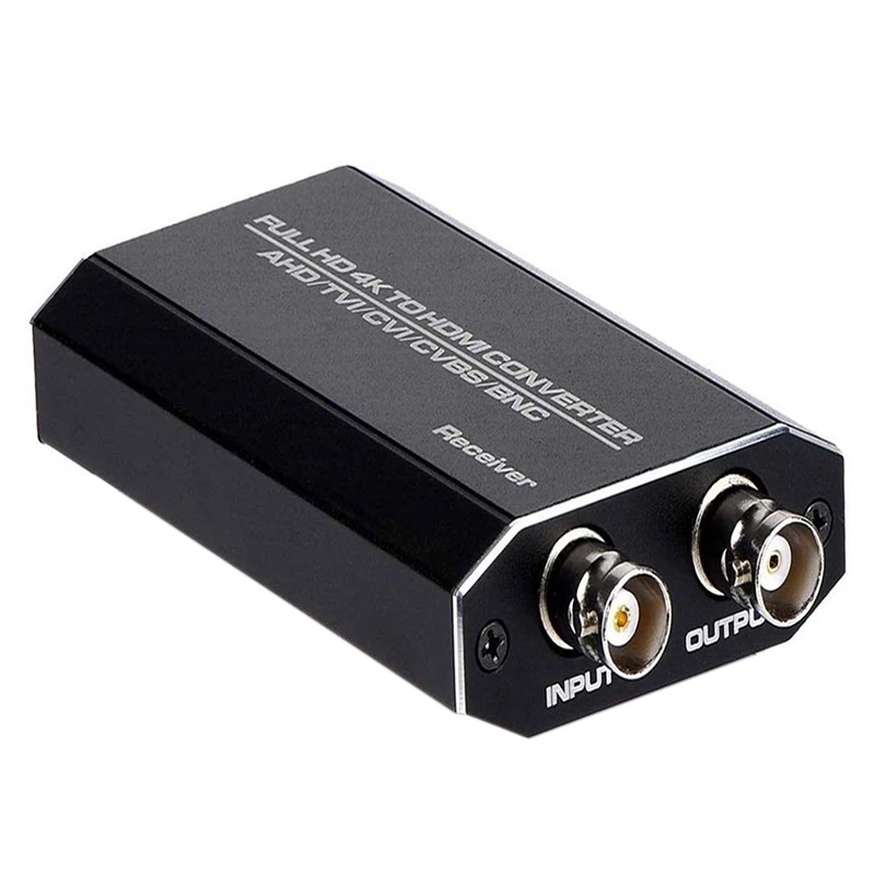 BNC Connector AHD To HDMI-Compatible To Analog AHD TVI SDI HD Coaxial Camera Signal Converter 1080P For DVR CCTV,EU Plug
BNC Connector AHD To HDMI-Compatible To Analog AHD TVI SDI HD Coaxial Camera Signal Converter 1080P For DVR CCTV,EU Plug