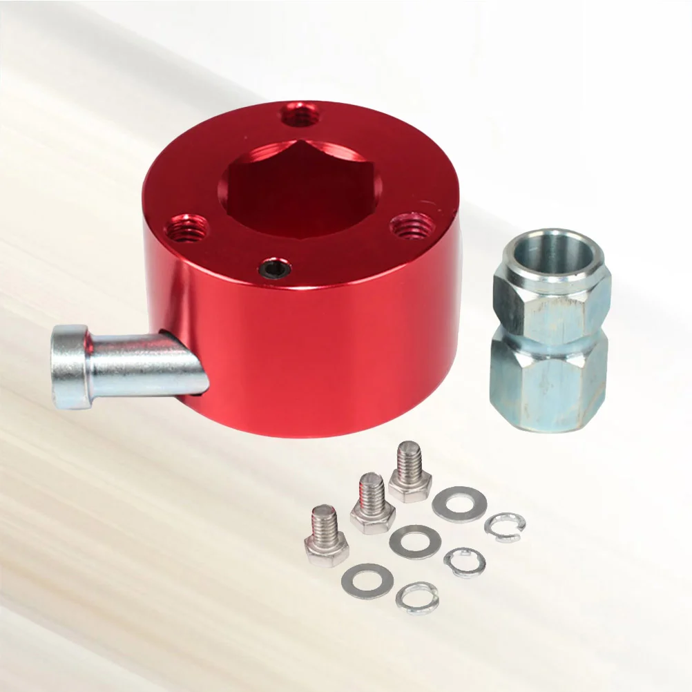 Car Steering Wheel Quick Release Device Screw 7.3X7.3X5.5CM Heighten Adaptor Red Remover
Car Steering Wheel Quick Release Device Screw 7.3X7.3X5.5CM Heighten Adaptor Red Remover