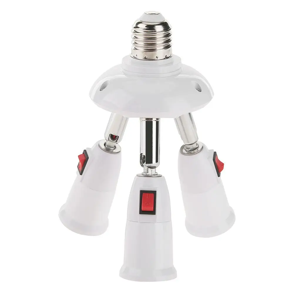 

Разветвитель E27 2/3/4, основа для лампы, регулируемая основа для фотовспышки, адаптер для розетки, держатель для лампы, основа для держателя