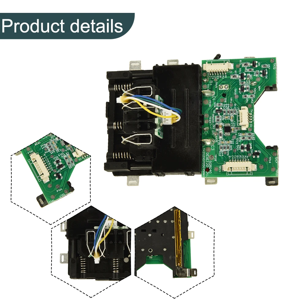 DCB609 Li-ion Battery Charging Protection Circuit Board PCB For De-Walt 20V 60V FlexVolt Lithium Battery DCB612 Power Tools Part
DCB609 Li-ion Battery Charging Protection Circuit Board PCB For De-Walt 20V 60V FlexVolt Lithium Battery DCB612 Power Tools Part