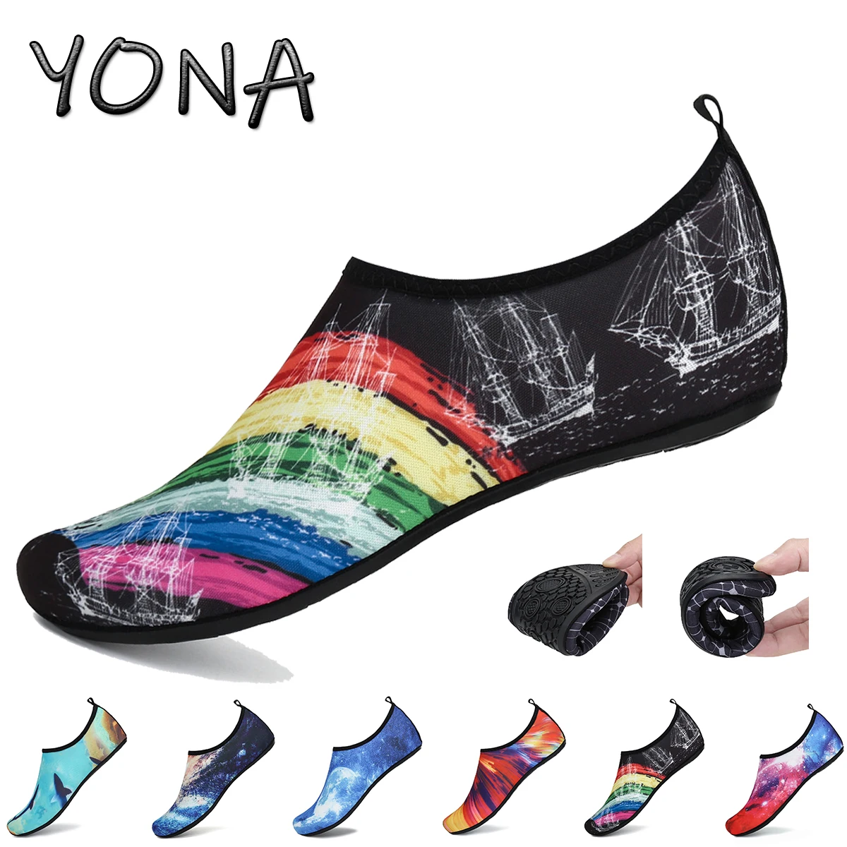YONA Men Women Children Barefoot Beach Swimming Slippers Fishing Camping Water Shoes Sandals,Lightweight Quick-drying Stylish
YONA Men Women Children Barefoot Beach Swimming Slippers Fishing Camping Water Shoes Sandals,Lightweight Quick-drying Stylish
